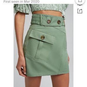 C/MEO COLLECTIVE PROPHETIC MINI SKIRT M